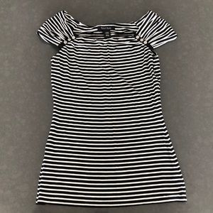 White House Black Market striped top